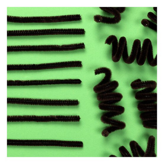 Dark Brown Pipe Cleaners 12 Pack image number 3
