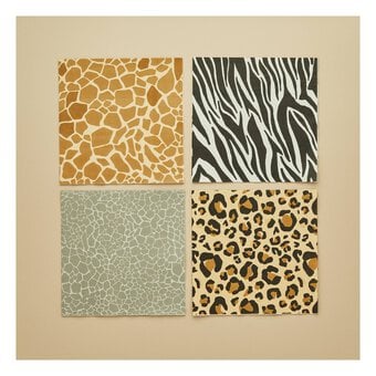 Safari Animal Print Napkins 16 Pack