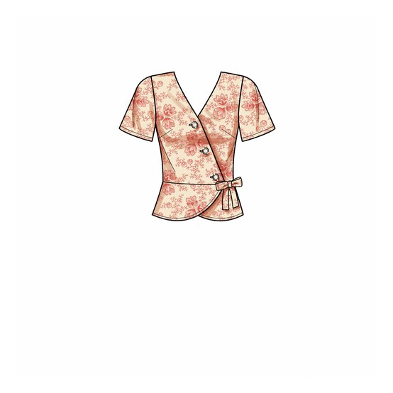 New Look Women&rsquo;s Top Sewing Pattern N6700 image number 5