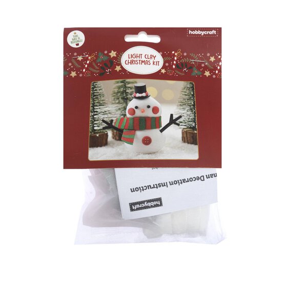 Snowman Light Clay Kit  image number 4