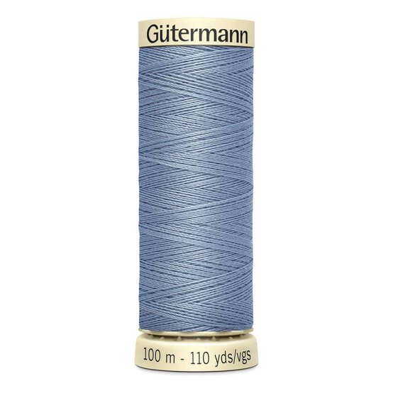 Gutermann Blue Sew All Thread 100m (64) image number 1