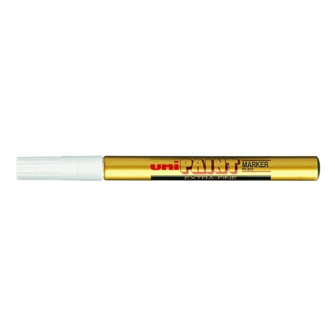 Uni-ball Gold Paint Permanent Marker PX-203 image number 1