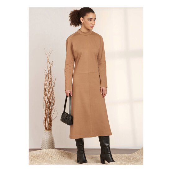 Simplicity Dolman Sleeve Dresses Sewing Pattern S9640 (6-14) image number 5
