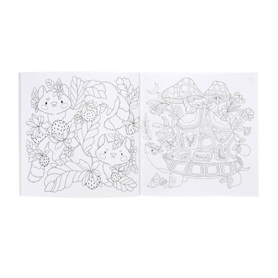 So Many Cute Animals Colouring Book image number 3