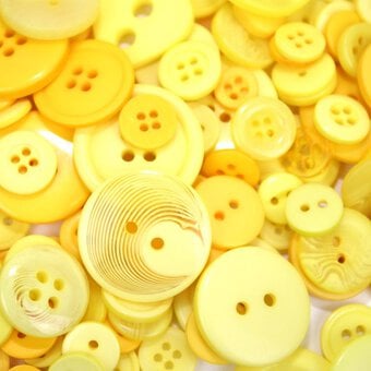 Hobbycraft Button Jar Yellow image number 7