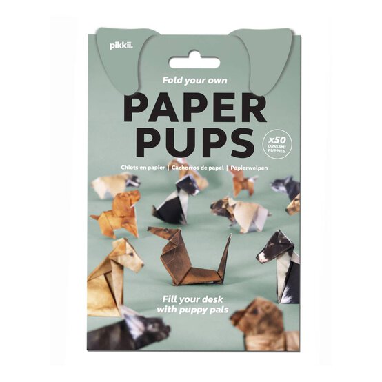 Pikiii Fold Your Own Paper Pups Kit image number 1