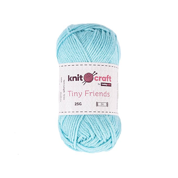Knitcraft Turquoise Tiny Friends Yarn 25g
