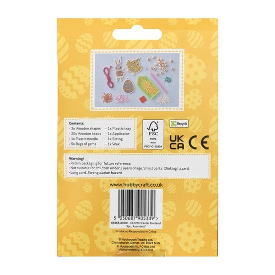 Make Your Own Gem Easter Garland image number 6