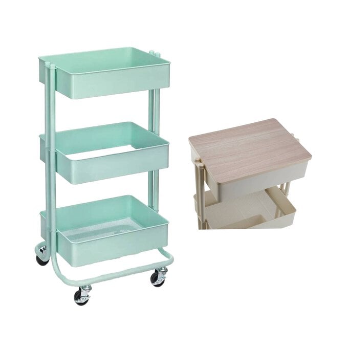 Mint Trolley and Natural Topper Bundle image number 1