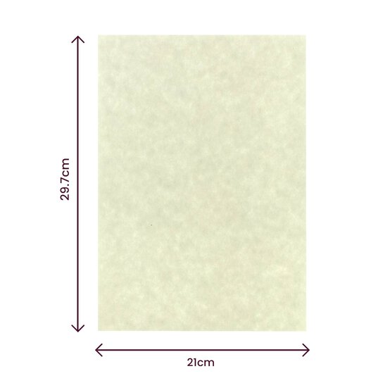 Cream Parchment Paper Writing Pad A4 40 Sheets image number 4