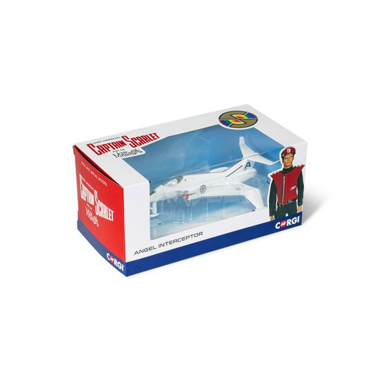 Corgi Captain Scarlet Angel Interceptor Diecast Model image number 1