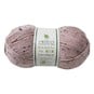 Women's Institute Pink Soft and Smooth Tweed Aran Yarn 400g image number 1