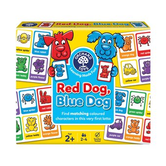 Orchard Toys Red Dog Blue Dog Game