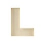 Wooden Fillable Letter L 22cm image number 3
