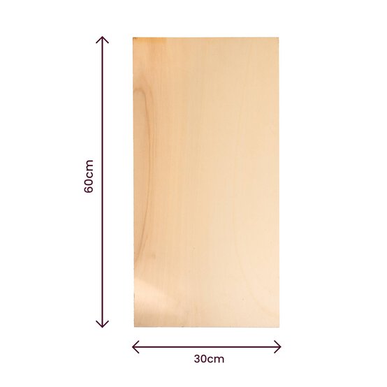 Poplar Plywood Sheet 6mm x 60cm x 30cm image number 3