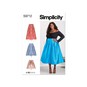 Simplicity Women's Skirts Sewing Pattern S9712 (W3 30W-38W) image number 1