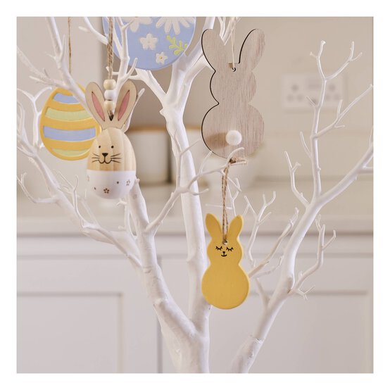Hanging Ceramic Bunny Decoration 7.5cm image number 5