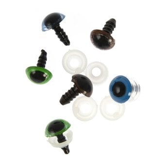 Assorted Toy Safety Eyes 6 Pack image number 3