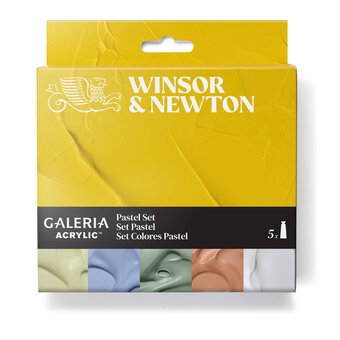 Winsor & Newton Galeria Pastel Acrylic Paint 60ml 5 Pack