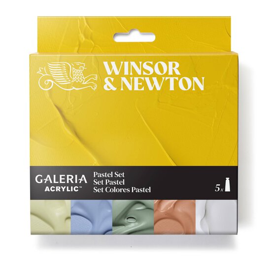Winsor & Newton Galeria Pastel Acrylic Paint 60ml 5 Pack image number 1