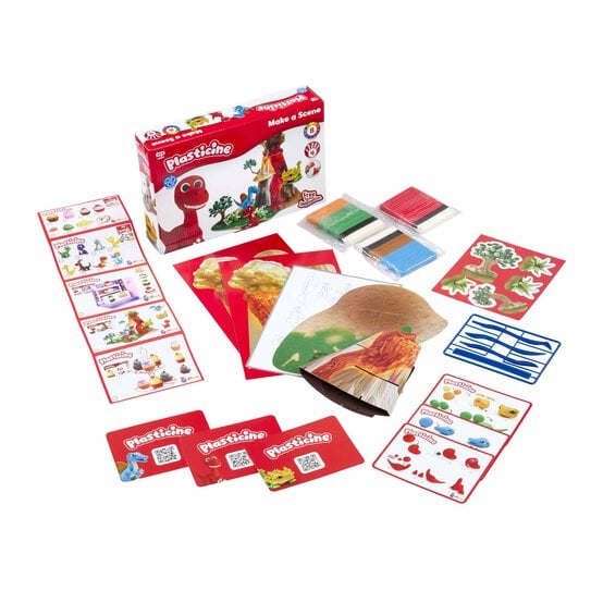 Plasticine Make a Scene Dinosaur Set image number 3