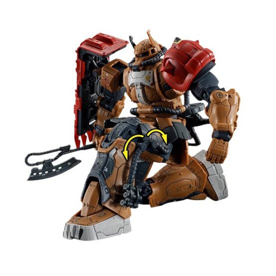 Gunpla HG Zaku II F Type Solari RFV Model Kit 1:144 image number 5