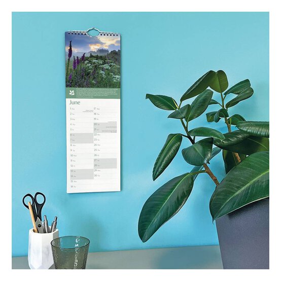 National Trust Coast and Countryside Slim Calendar 2026 image number 2