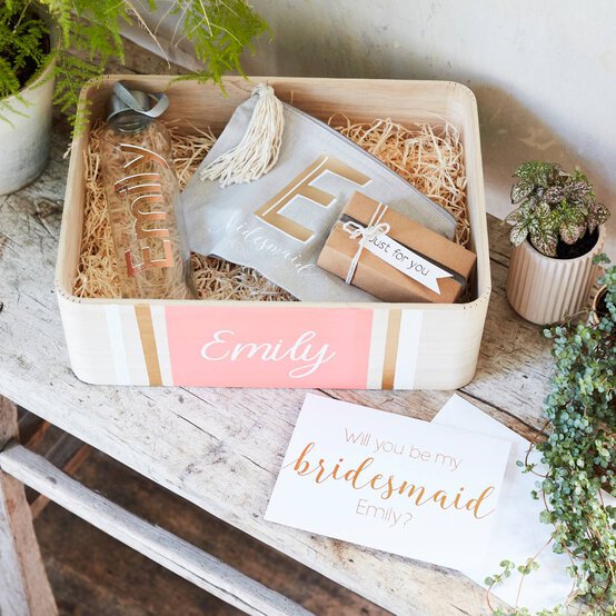 Wooden Deco Storage Set 3 Pieces image number 3