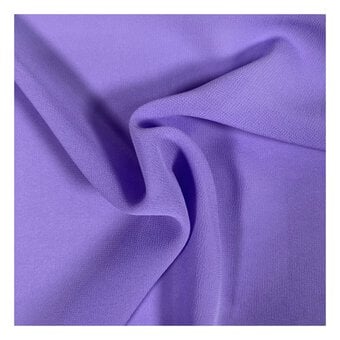 Lilac Pearl Chiffon Fabric by the Metre