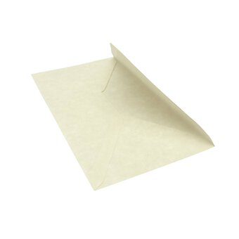 Cream Parchment Envelopes DL 20 Pack image number 2