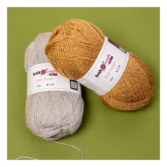 Knitcraft Silver Knit Fever Yarn 100g image number 2