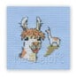 Mouseloft Stitchlets Llama Cross Stitch Kit image number 2