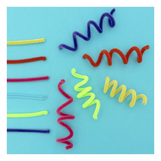 Neon Pipe Cleaners 100 Pack image number 3
