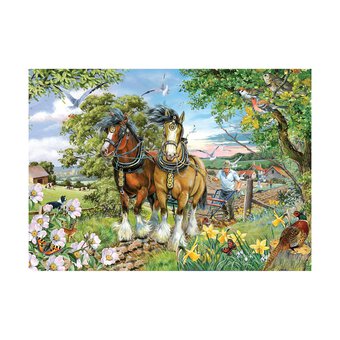 House of Puzzles Strength and Beauty Jigsaw Puzzle Tube 150 Pieces