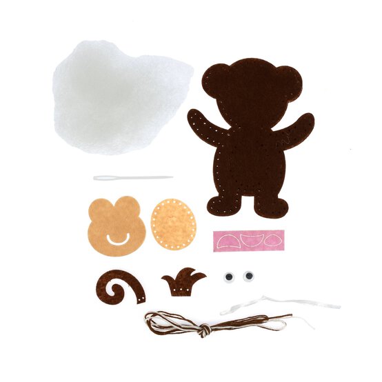 Monkey Felt Sewing Kit image number 3