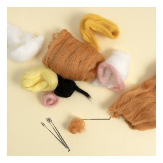 Bee and Tiger Felting Kit image number 3