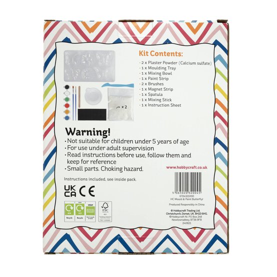 Butterfly Mould and Paint Kit image number 7