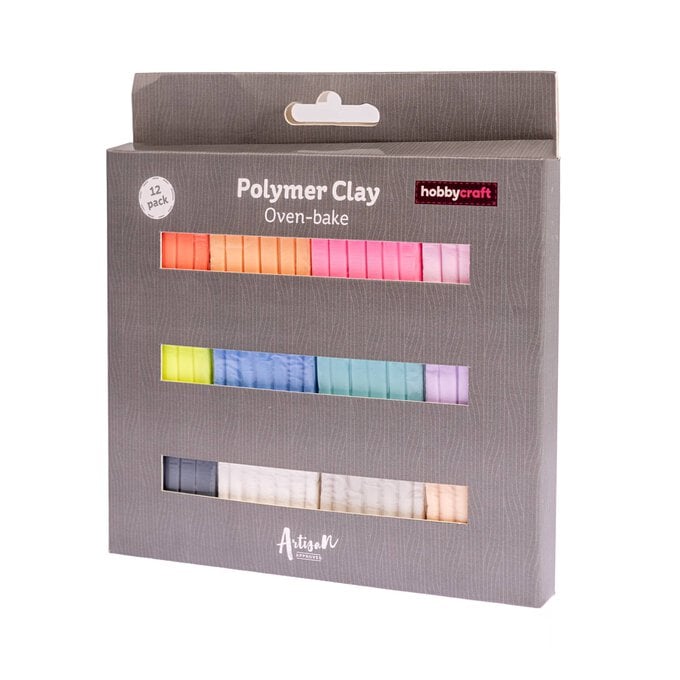 Pastel Polymer Clay 25g 12 Pack image number 1