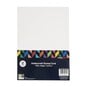White Stamp Card A4 25 Pack image number 4