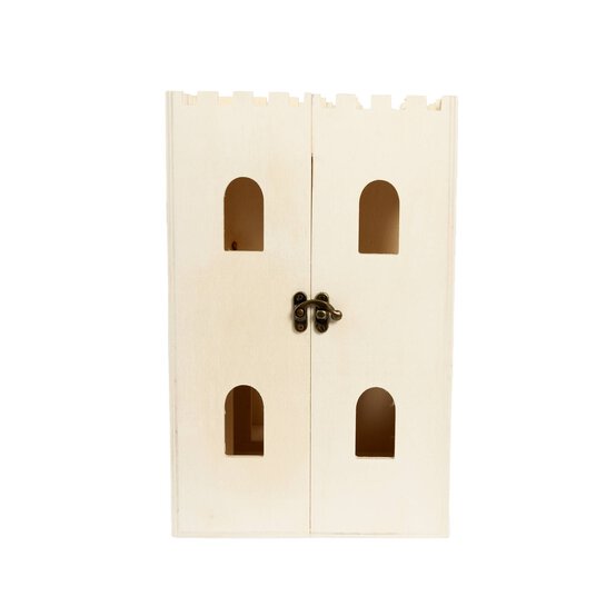 Wooden Play Castle 30cm x 19.5cm image number 8