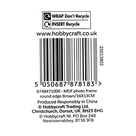 Round Edge Picture Frame 15cm x 10cm image number 6