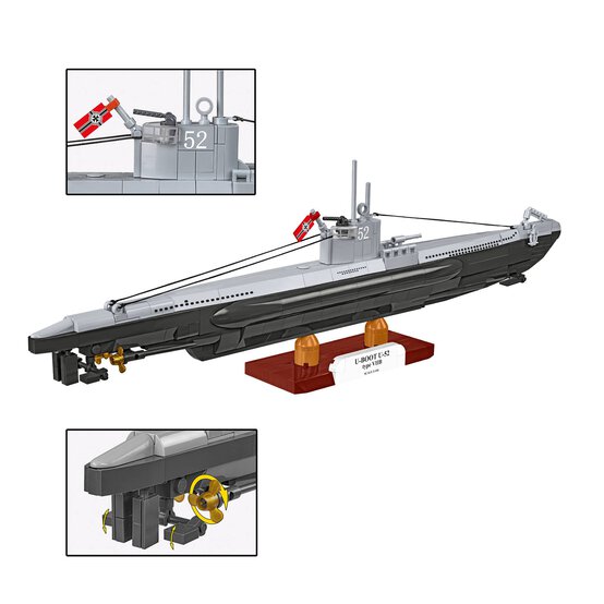 COBI U-Boot U-52 (Type VIIB) Set 1:144 image number 3