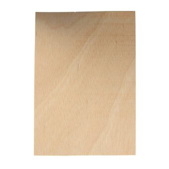 Natural Plywood A4 Sheet 2mm