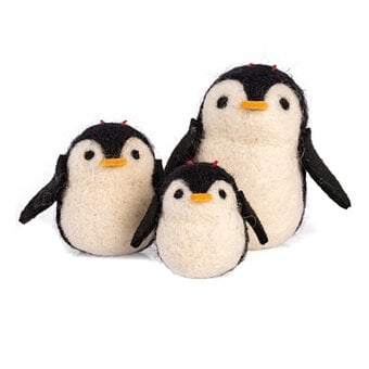 Penguins Felting Kit 3 Pack