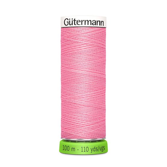 Gutermann Pink Sew All Recycled rPET Thread 100m (758) image number 1