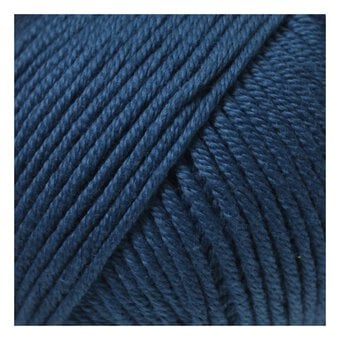 DMC 177 Dark Petrol Blue Natura Medium Crochet Yarn 50g image number 2