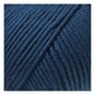 DMC 177 Dark Petrol Blue Natura Medium Crochet Yarn 50g image number 2