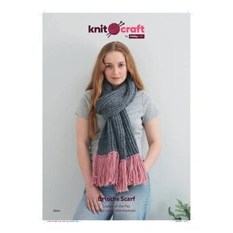 Knitcraft Alpaca Brioche Scarf Digital Pattern 0044