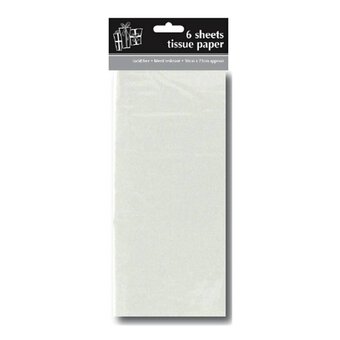 White Tissue Paper 6 Sheets