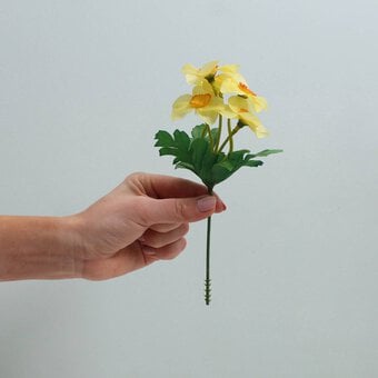 Yellow Narcissus Pick 18cm